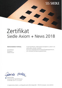 Siedle-Systeme fachgerecht planen und sachkundig beraten